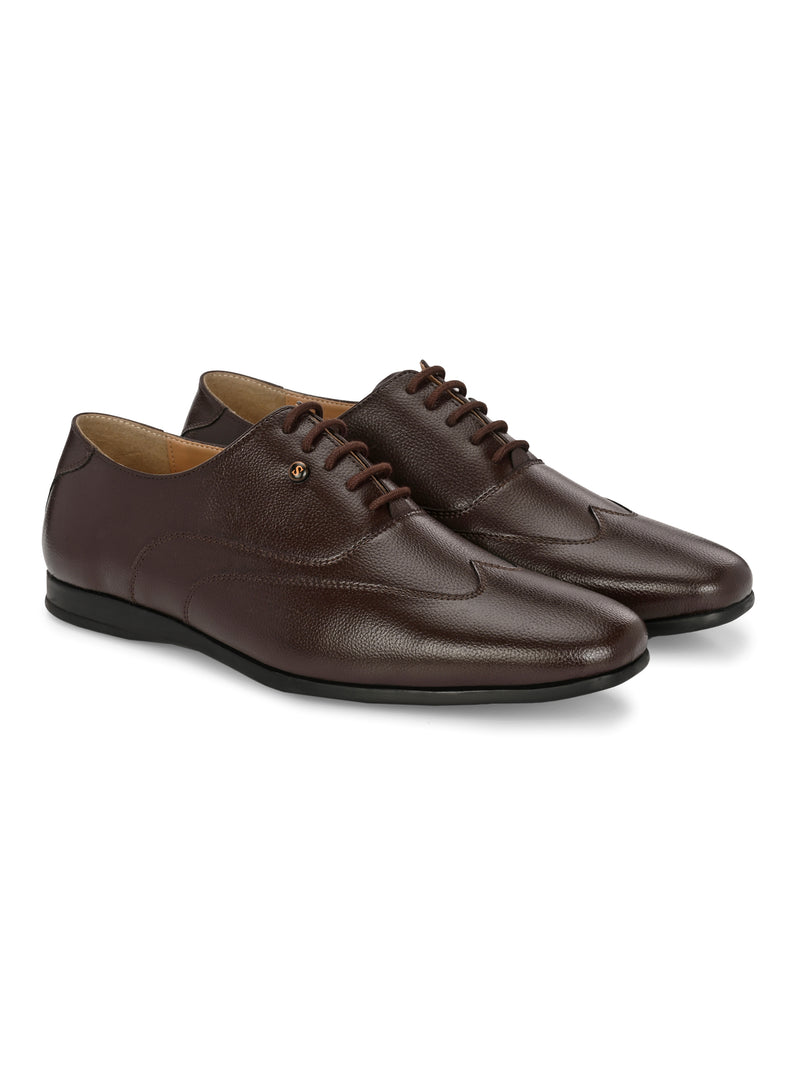 Barbados Brown Oxford Shoes