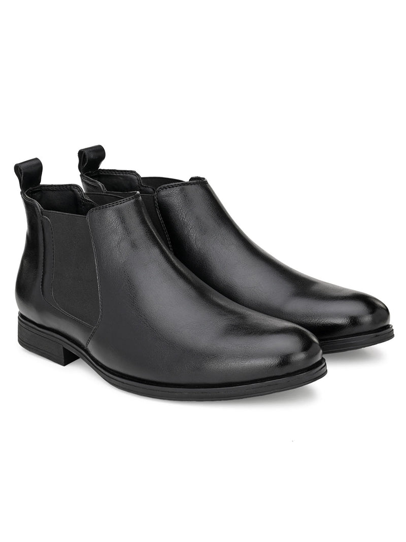Roadieo Black Boots