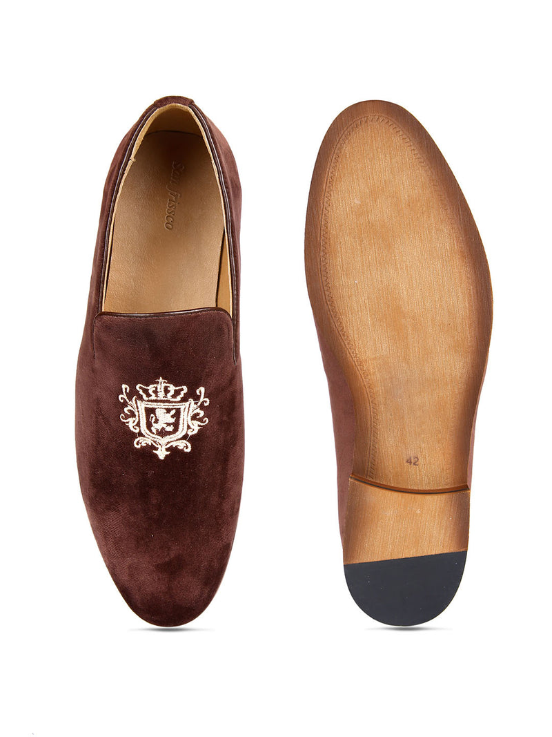 Empire Embroidered Loafers