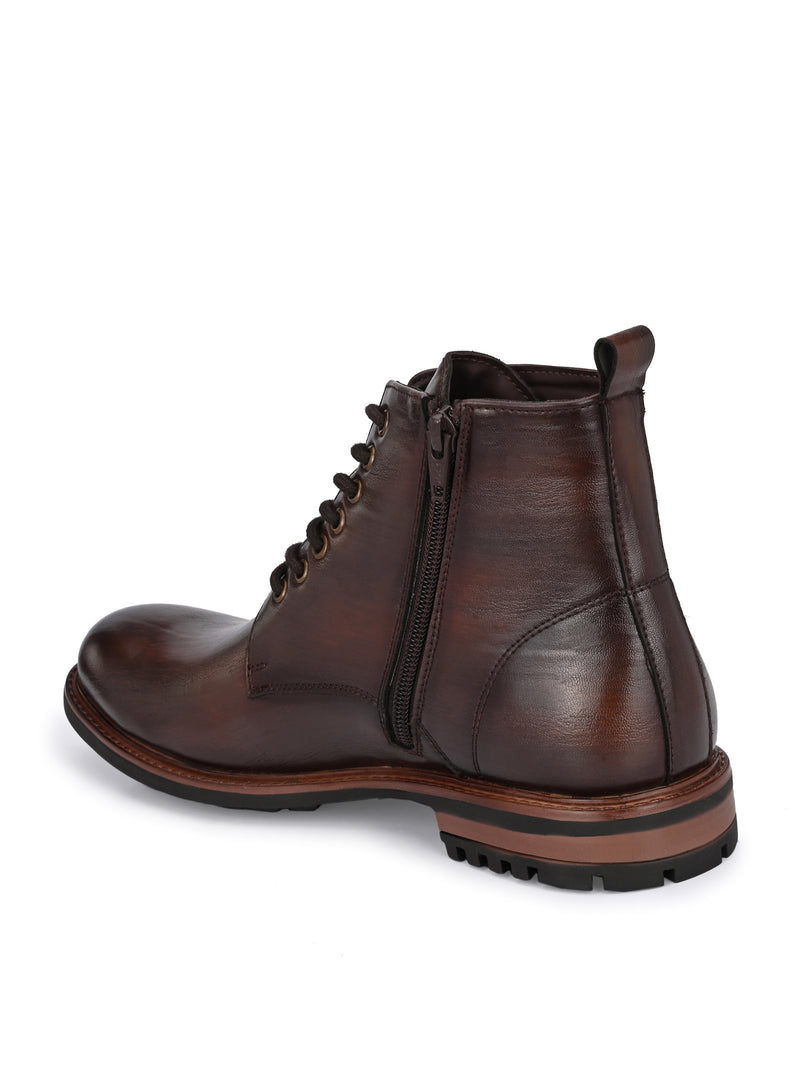 Howard Brown High Top Ankle Boots