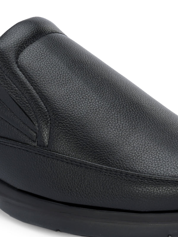 Penton Black Comfort Slip-Ons