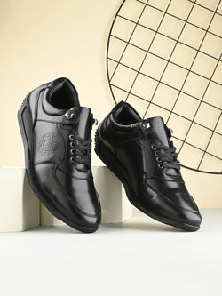 Clamor Black Lace-Ups