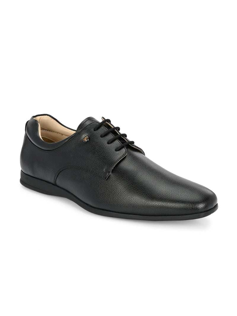 Cider Black Oxford Shoes