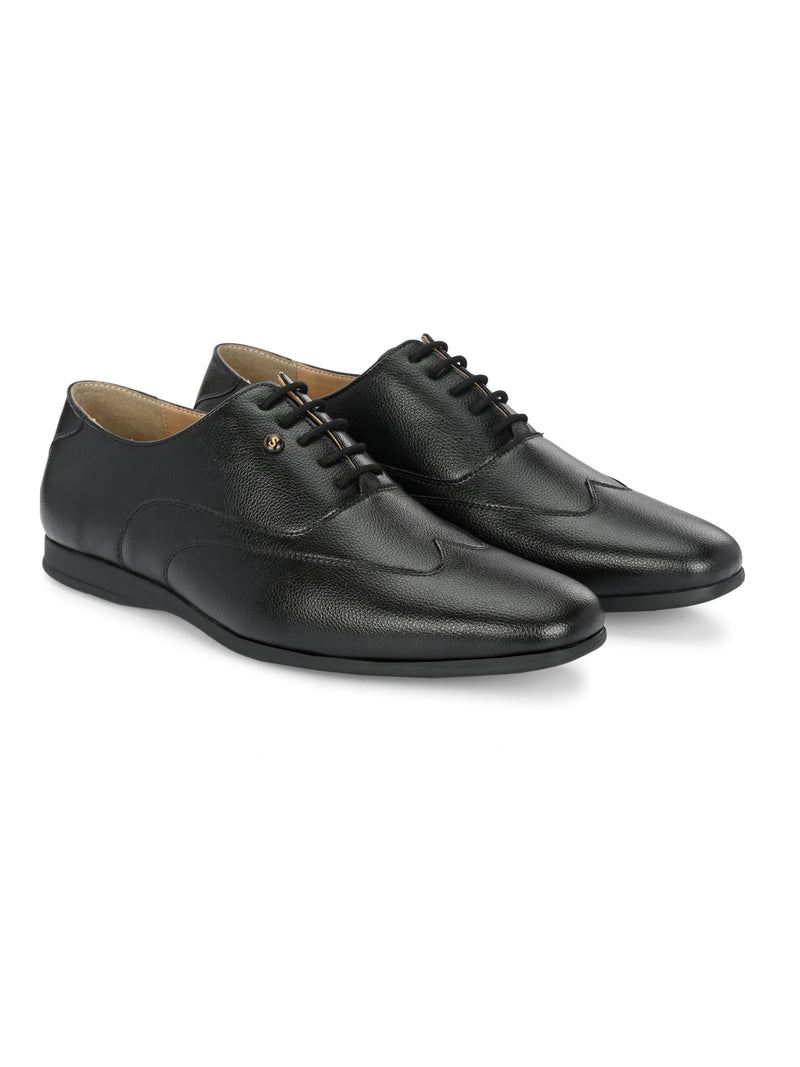 Barbados Black Oxford Shoes