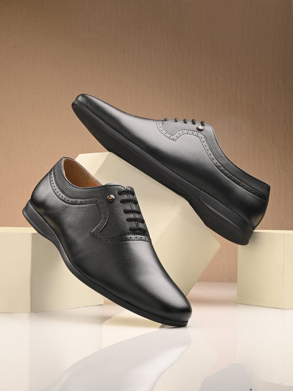 Inching Black Oxford Shoes