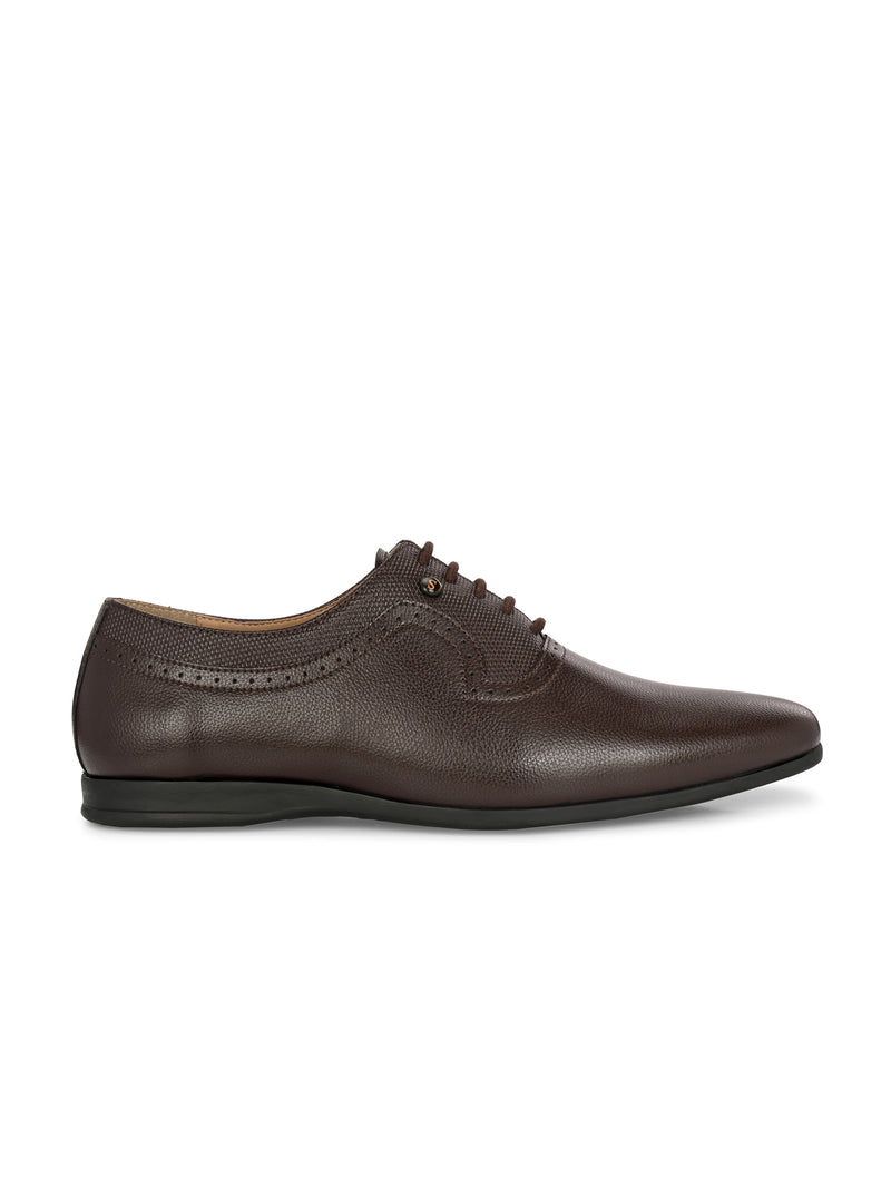 Inching Brown Oxford Shoes