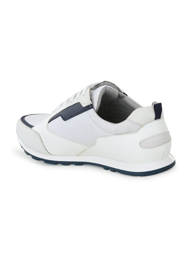 Maverick White Casual Trainers