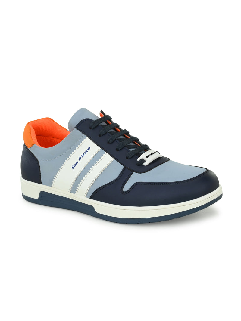 Phoenix Blue Mid-Ankle Sneakers