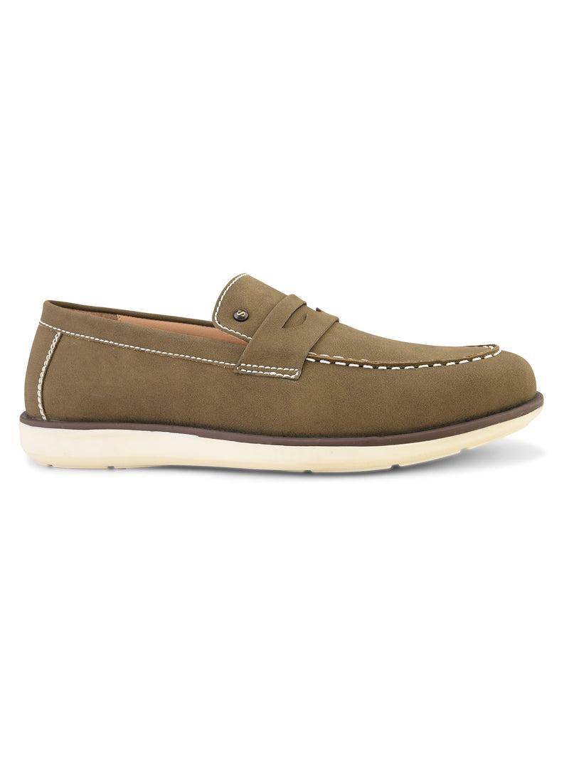 Oasis Olive Yatch Loafers