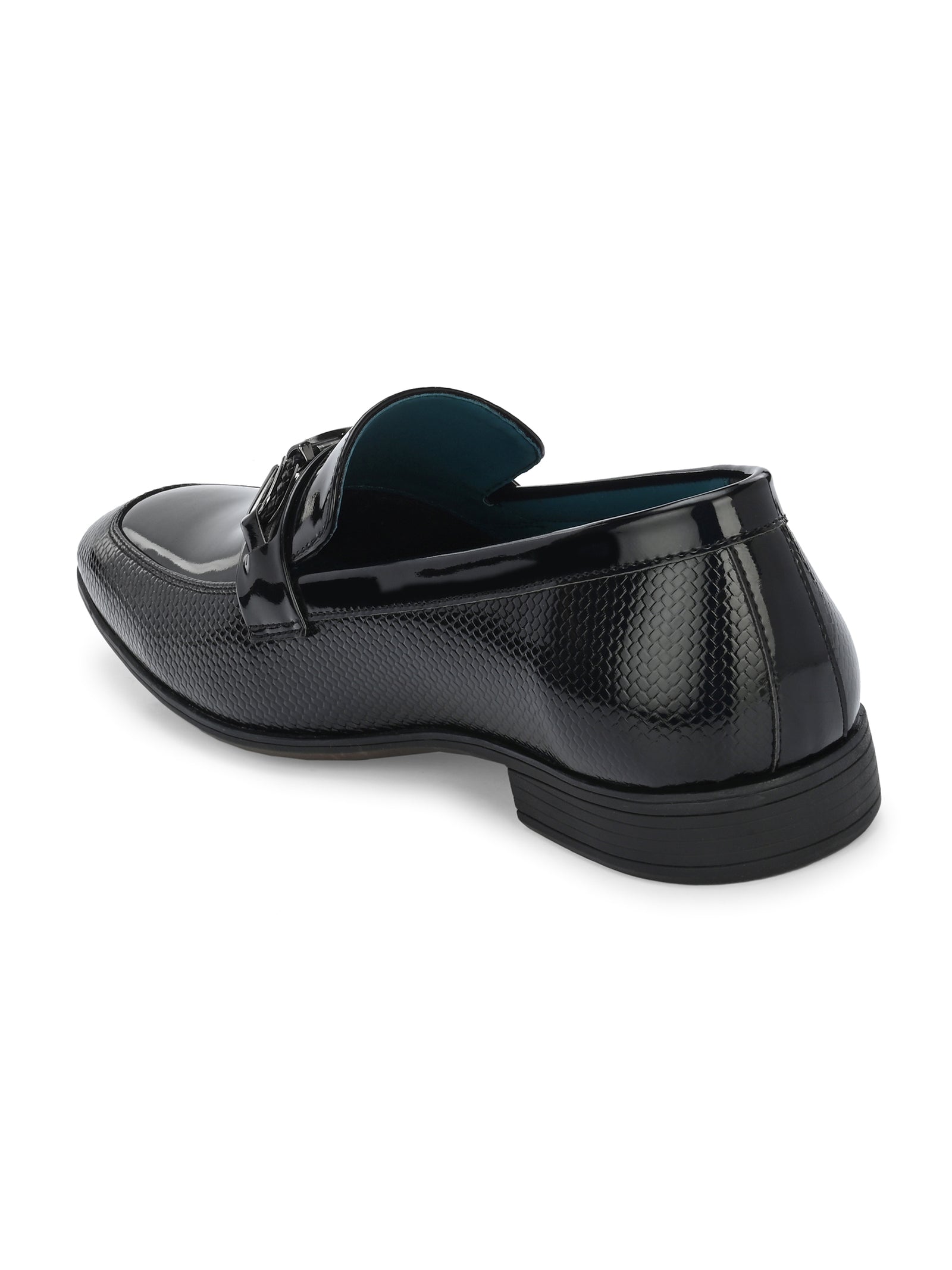 Da Vinci black leather slip on loafer shoe men size 8.5 US / 41 EU Davinci 1339 Baby Bil Soft Leather Italian Slip on Loafers  main image 4