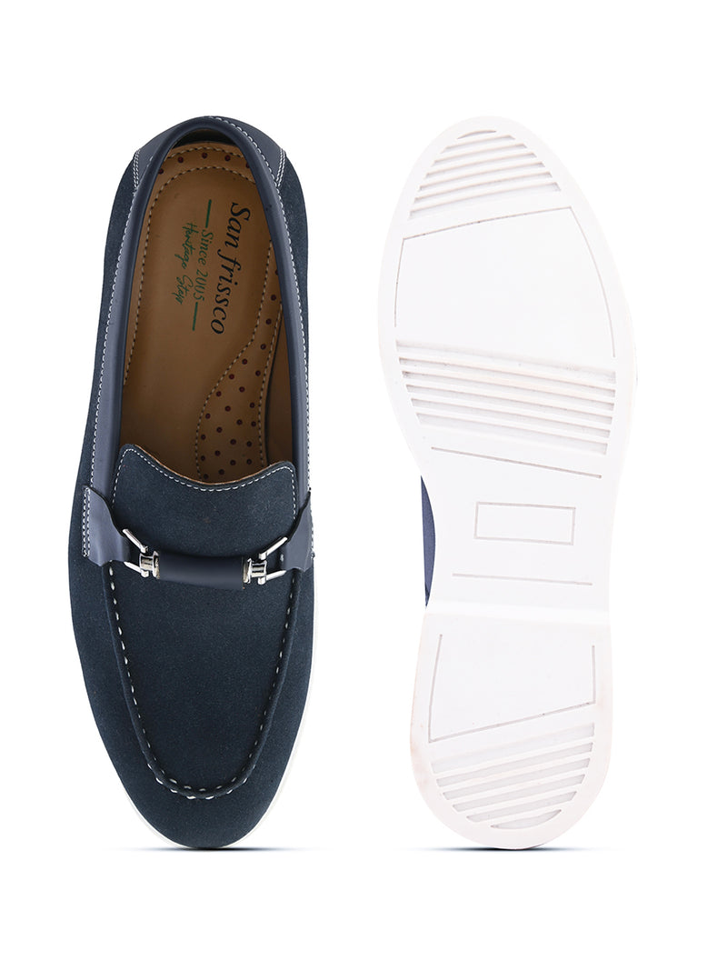 SAN FRISSCO Men Blue Casual Slip-On Shoes