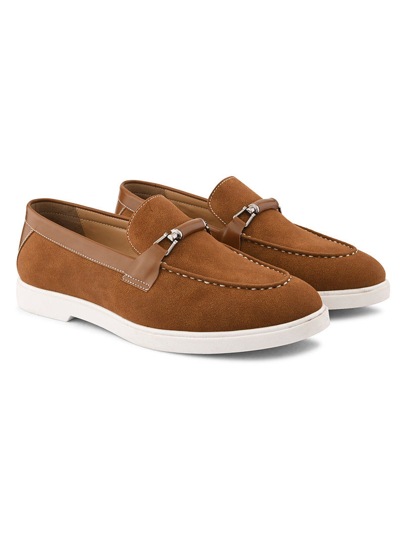 SAN FRISSCO Men Tan Casual Slip-On Shoes