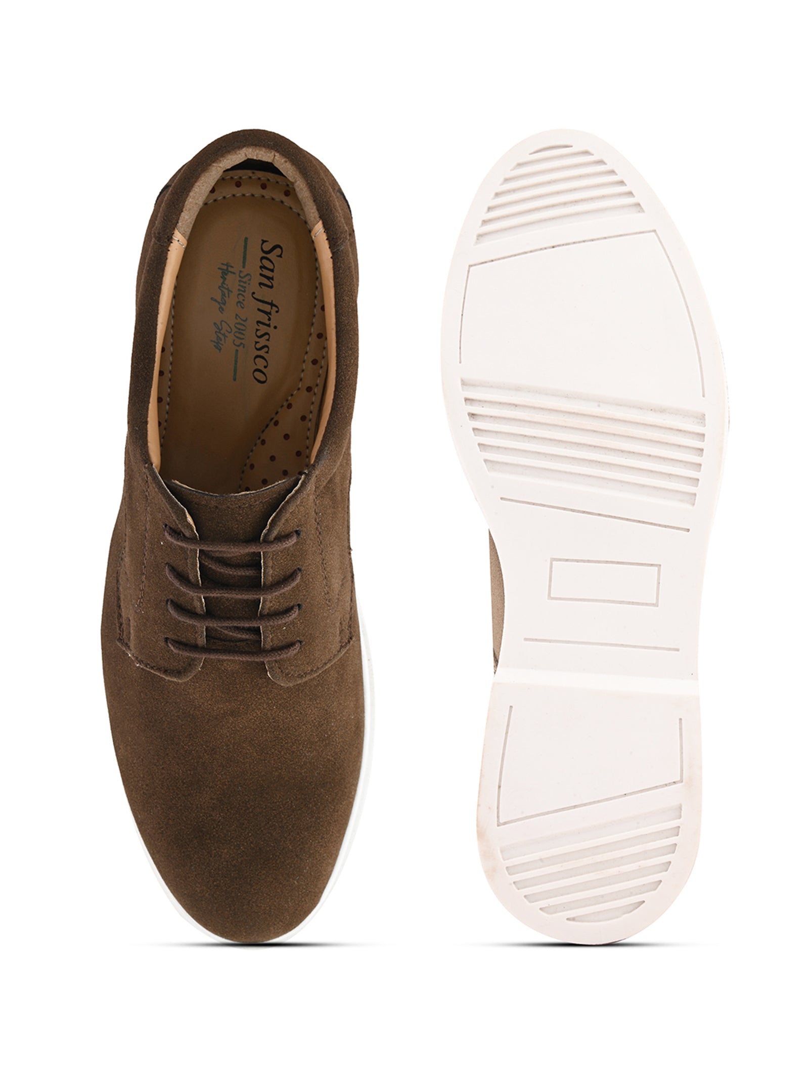 SAN FRISSCO Men Brown Casual Derby – Sanfrissco