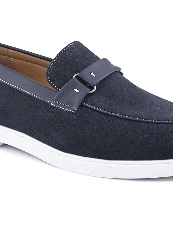 SAN FRISSCO Men Blue Casual Slip-On Shoes