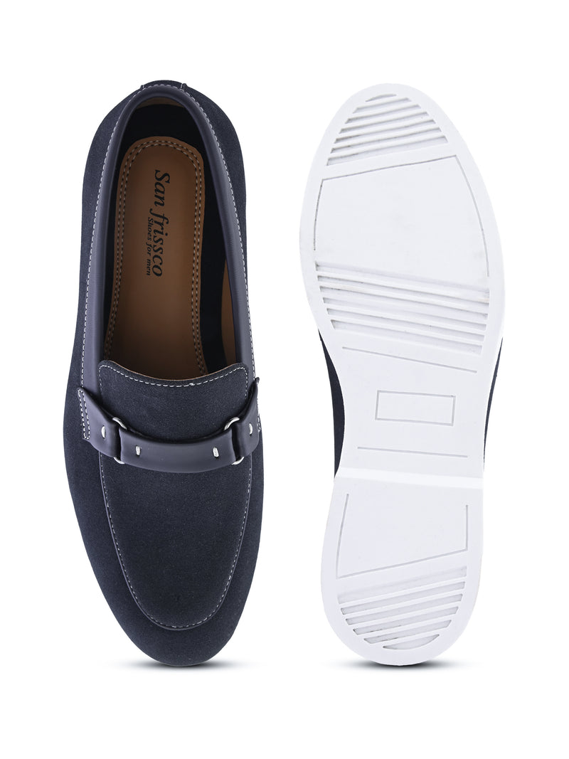 SAN FRISSCO Men Blue Casual Slip-On Shoes