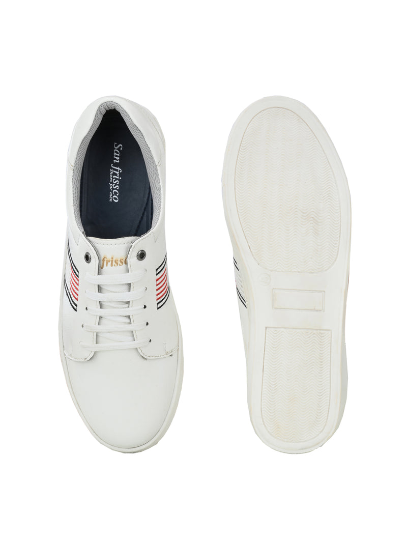Rager White Comfort Sneakers