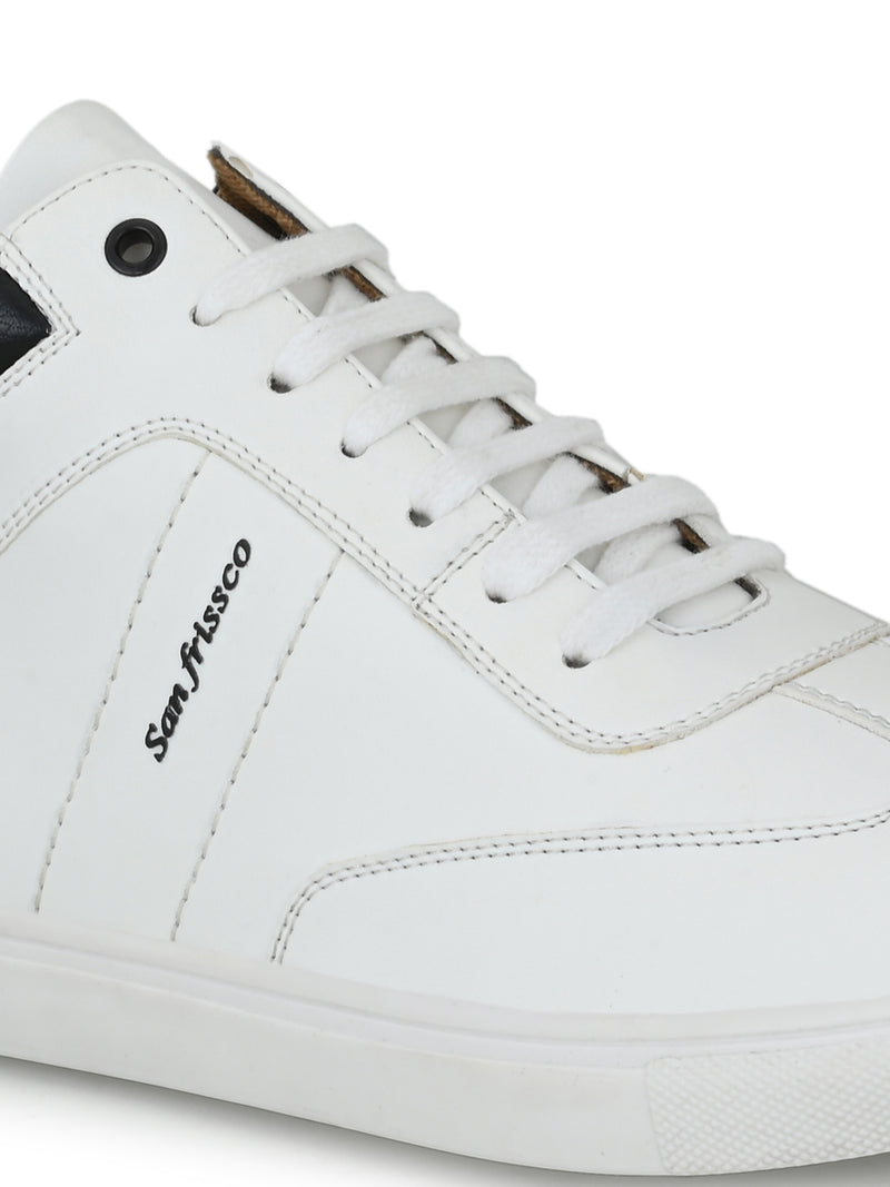 Pace White Casual Sneakers