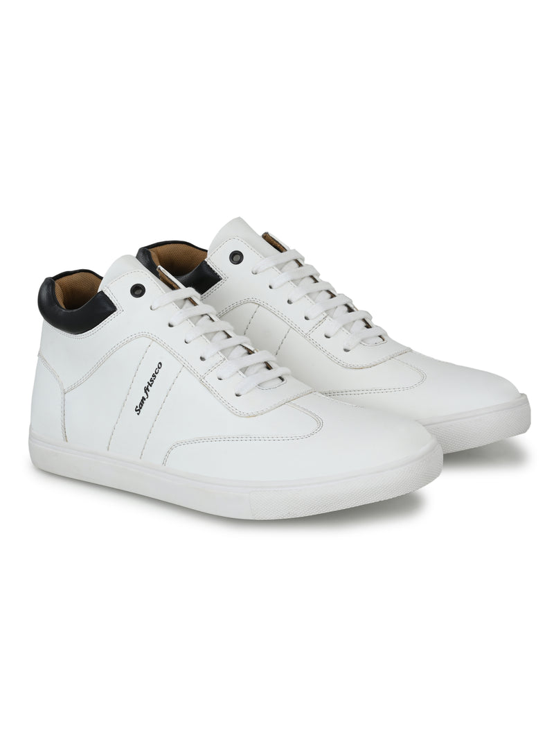 Pace White Casual Sneakers