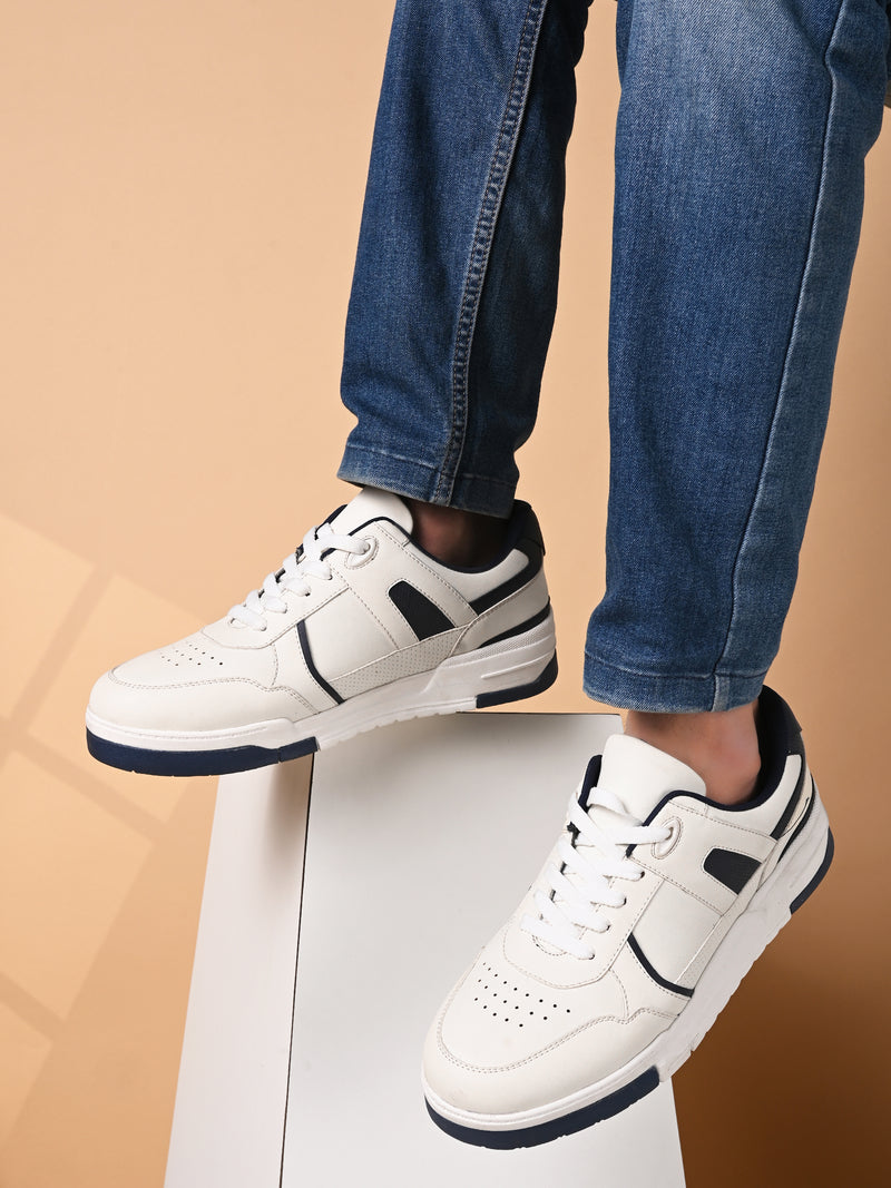 SAN FRISSCO Men Light Weight White Casual Sneakers