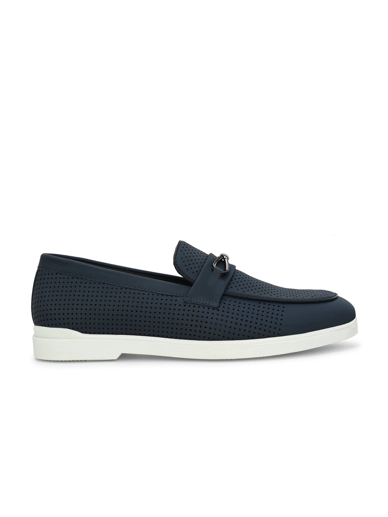 Sublime Blue Casual Slip-Ons
