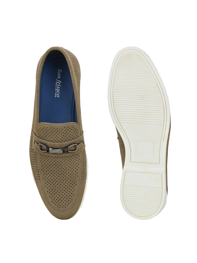 Sublime Olive Casual Slip-Ons
