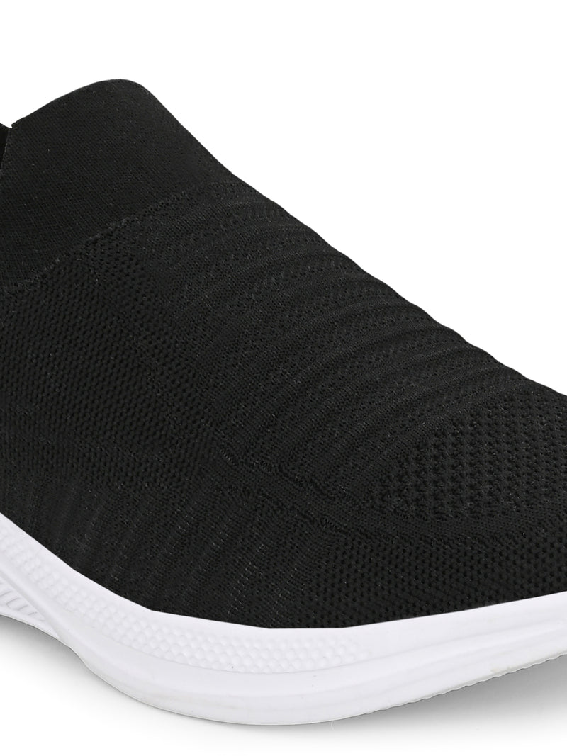 Declan Black Slip-On Sneakers