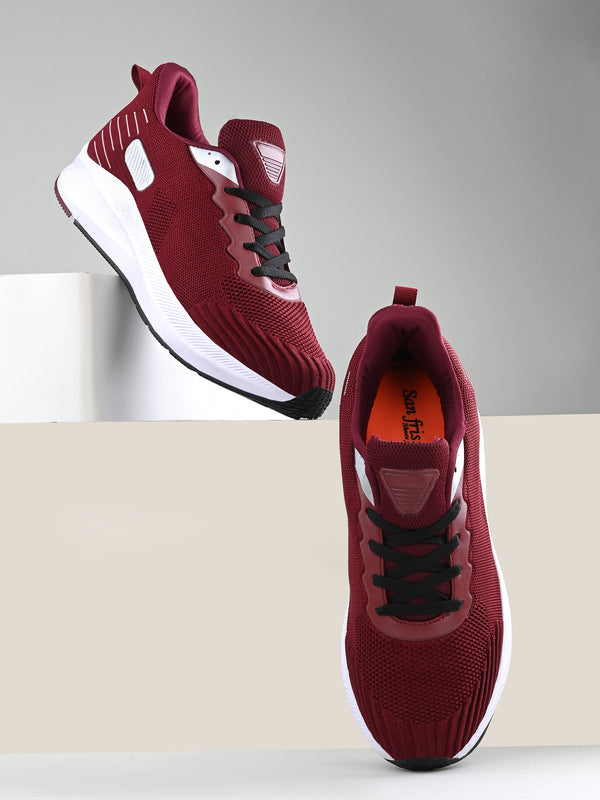 Cloud Maroon Casual Sneakers