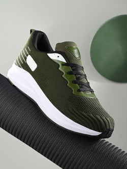 Cloud Olive Casual Sneakers