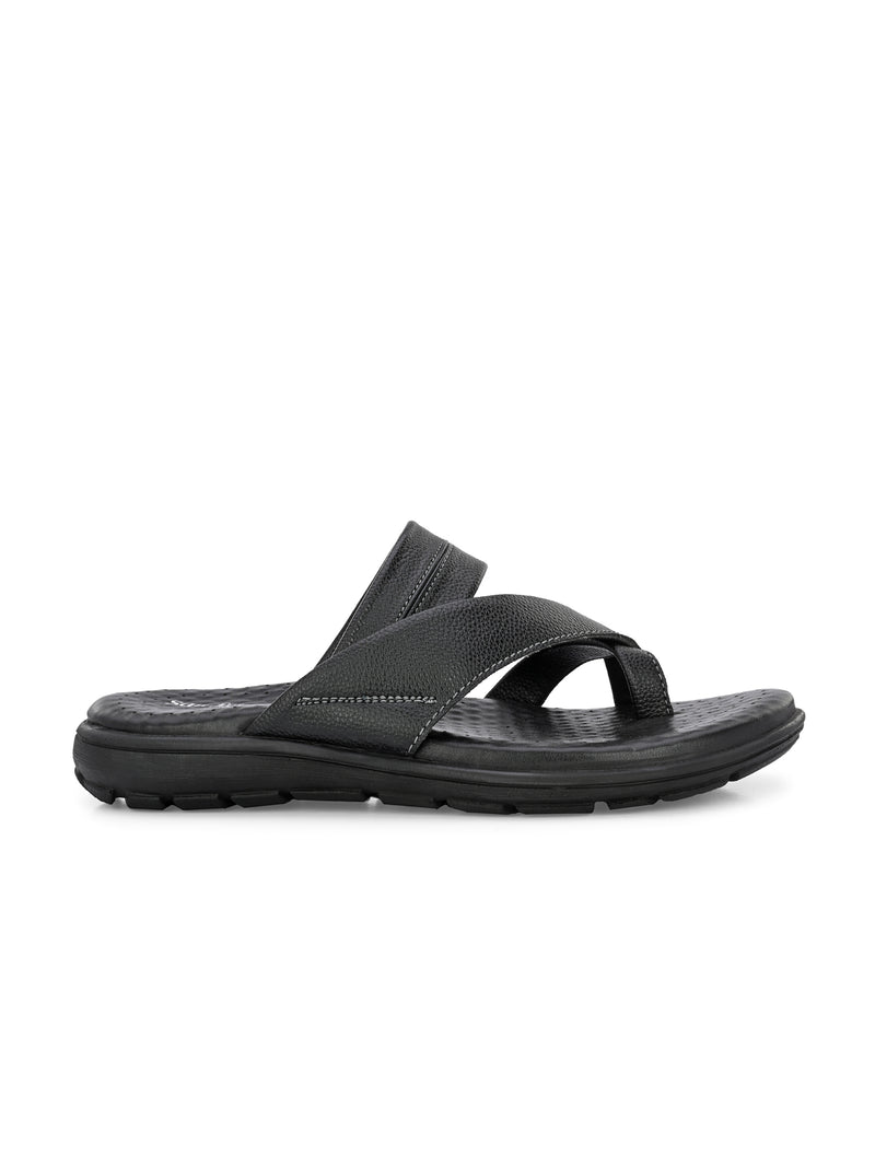 Select Black Comfort Slippers