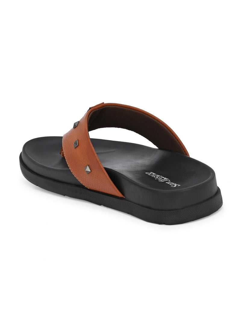 Cornell Tan Thong Slippers