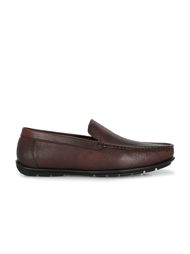 Verity Cherry Solid Loafers
