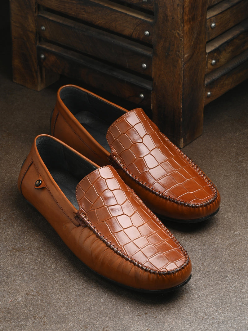 Stan Tan Driving Loafers - Main Image