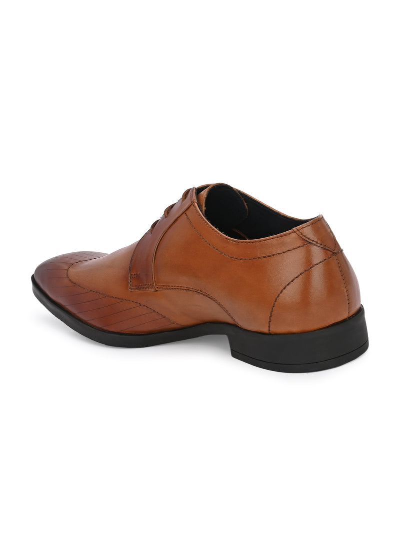 Lane Tan Derby Shoes