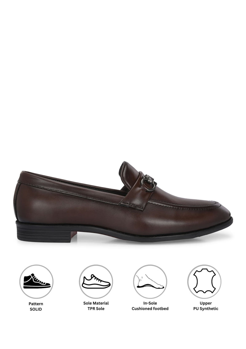 Mirah Brown Slip-Ons