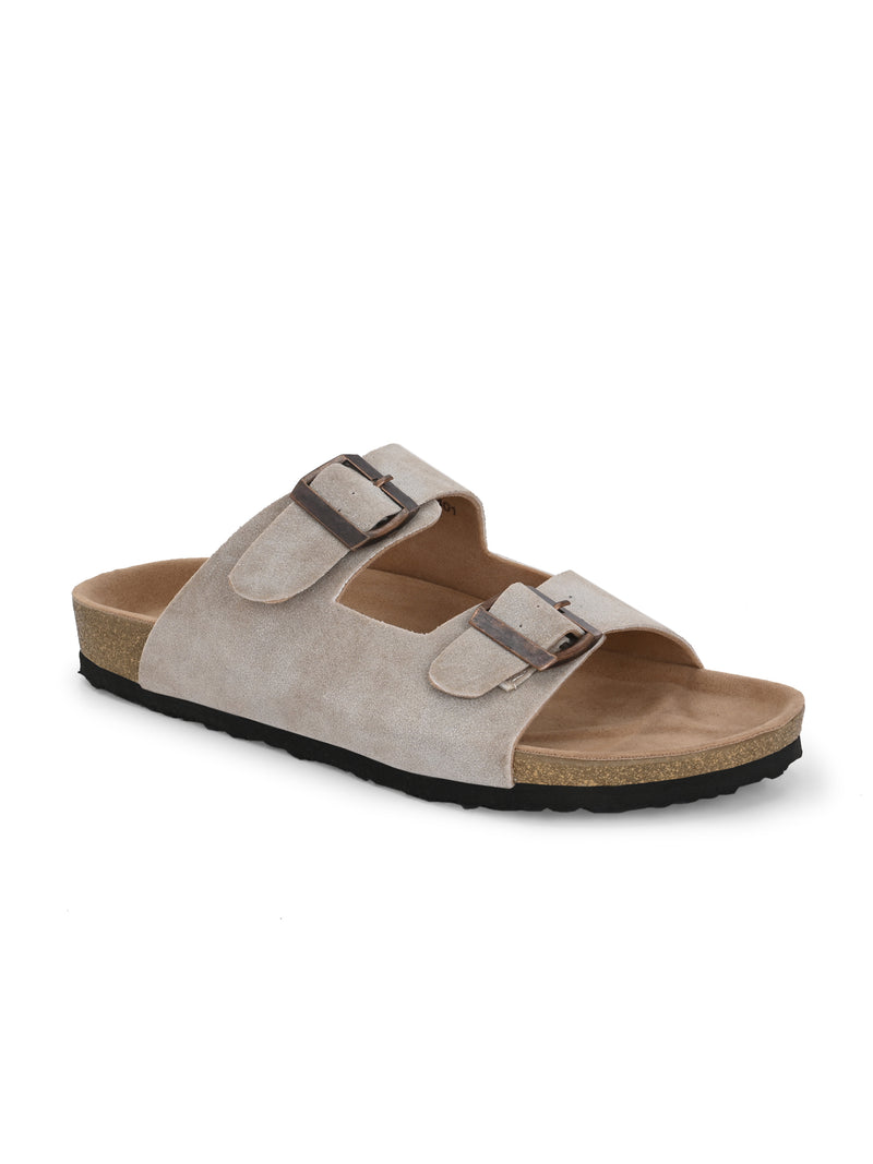 Byron Grey Comfort Slippers