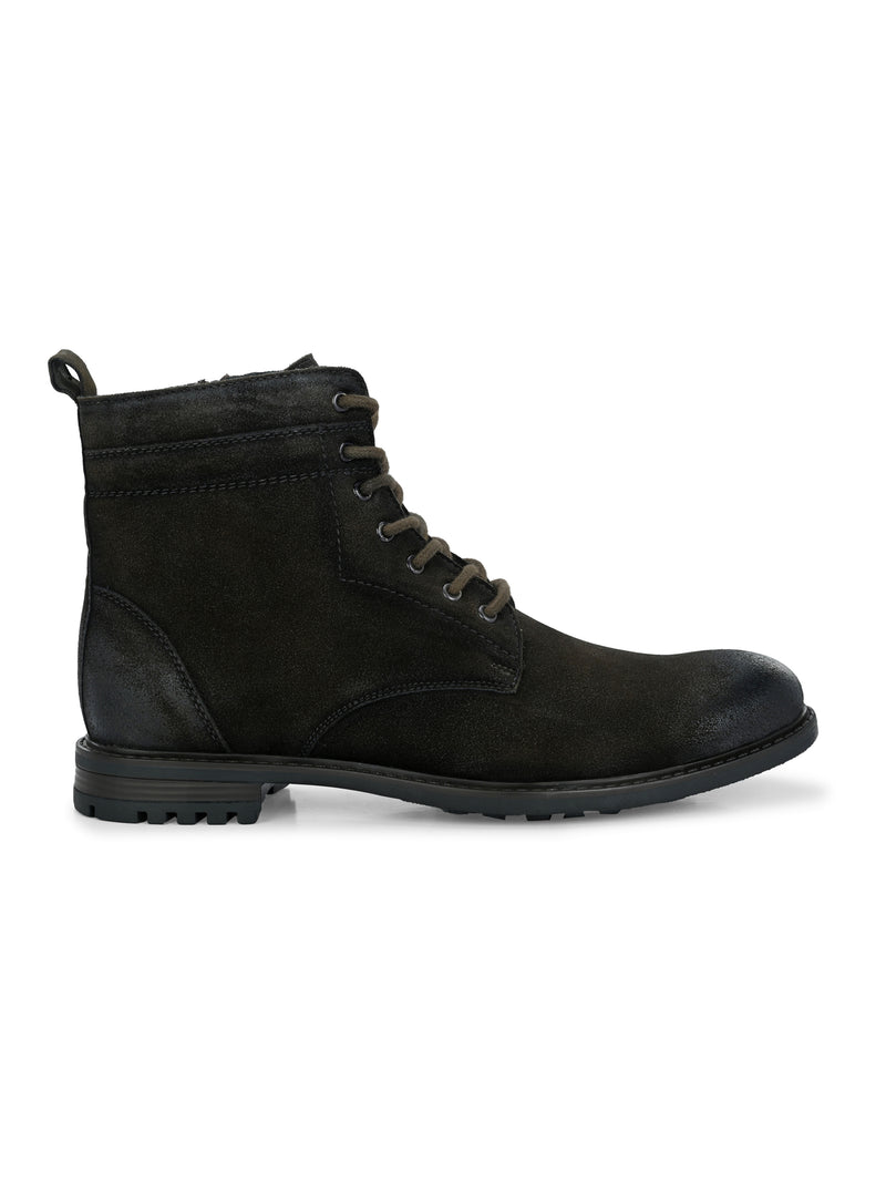 Staple Olive Lace-Up Boots