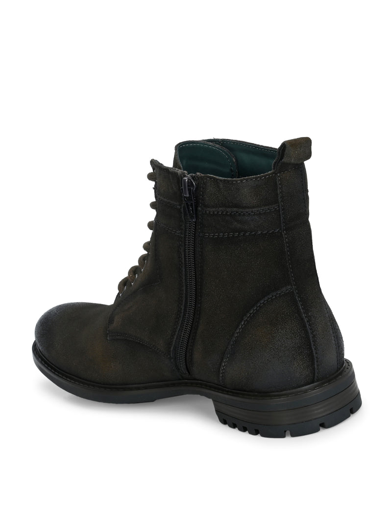 Staple Olive Lace-Up Boots
