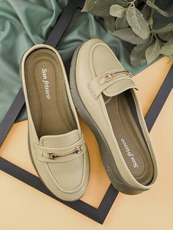 Miorah Women Green Mules