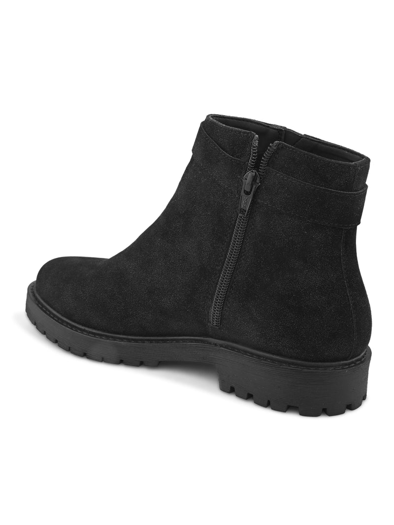 Emery Women Black Ankle Boots