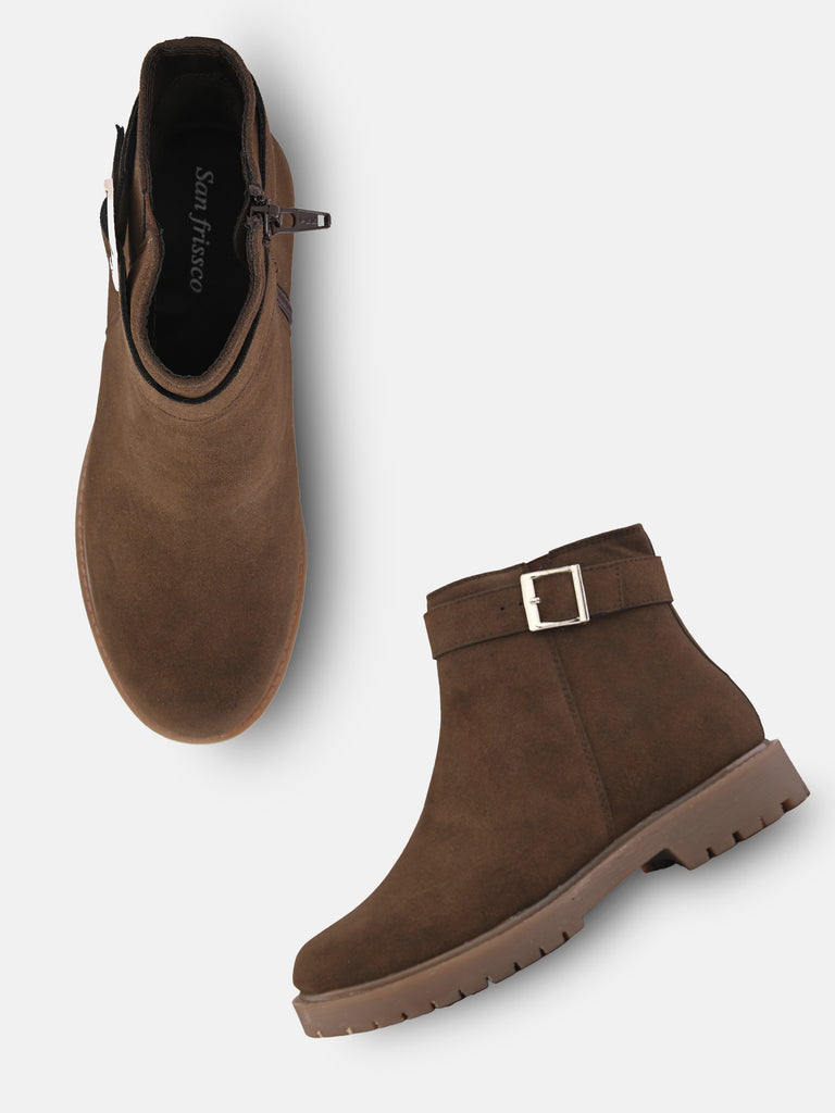 san frissco brown boots