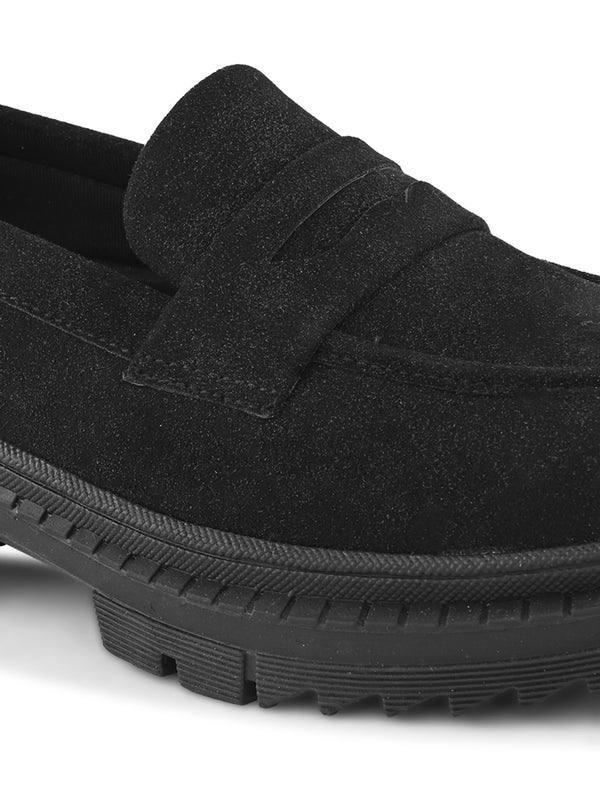 Cameo Women Black Loafers