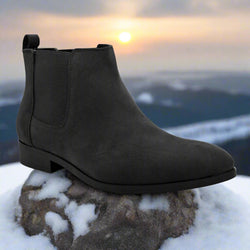 Fame Black Chelsea Boots