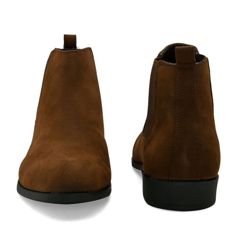 Fame Brown Chelsea Boots