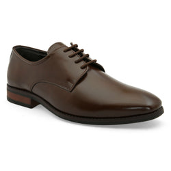 Topline Brown Derby Shoes