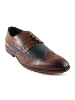 Brown Leather Brogue shoes