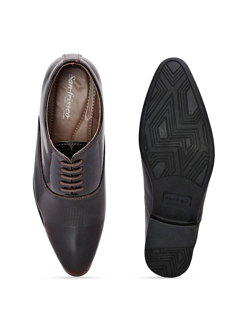 Hyde Brown Patent Formal Shoes