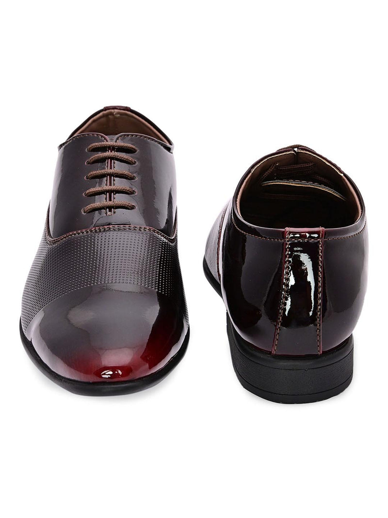 Hyde Cherry Patent Formal Shoes