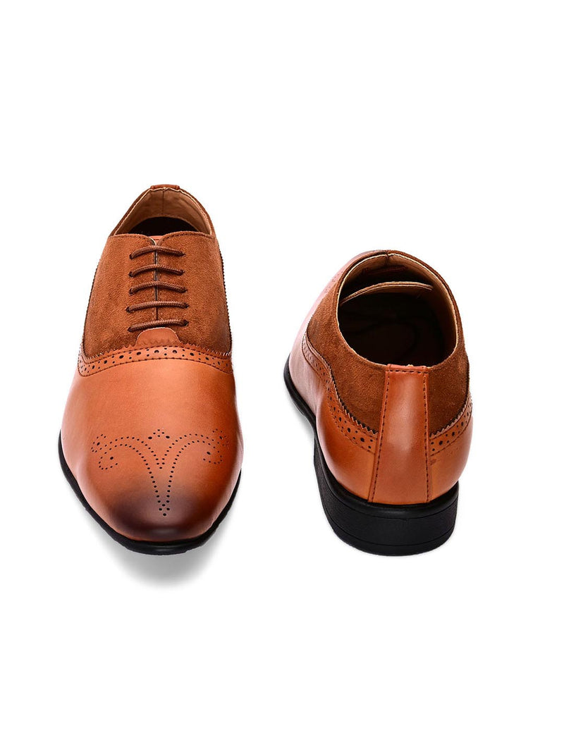 Stocks Brown Formal Oxford Shoes