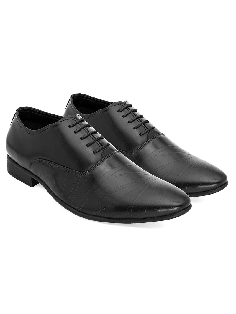 Fortune Black Oxford Shoes