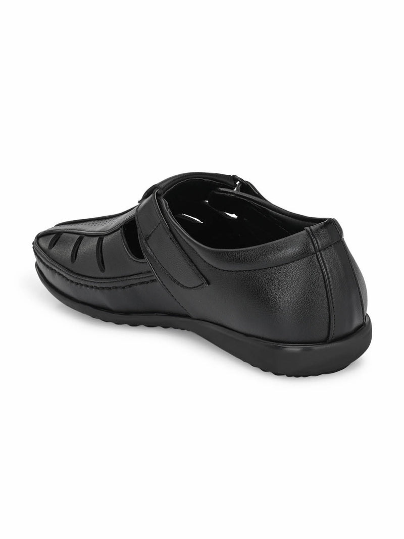 Zouk Black Sandals